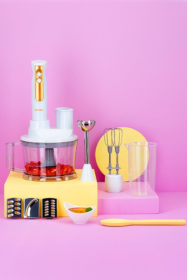 8. Emsan mutfak robotu küçük mutfaklar için ideal.