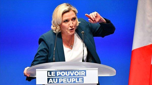 Marine Le Pen: "Skandal ve uygunsuz"