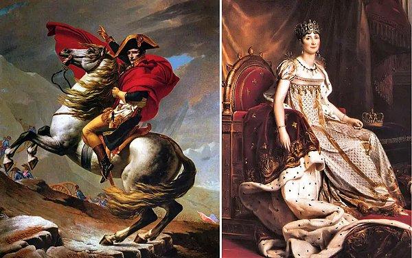 5- Fransa'nın tarihine değiştirecek güçte bir ikili: Napolyon ve Josephine