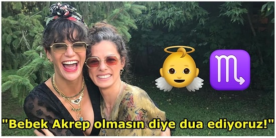 Özge Özpirinçci "Berrak'la Bebek Akrep Burcu Olmasın Diye Dua Ediyoruz!" Açıklamasıyla Herkesi Güldürdü