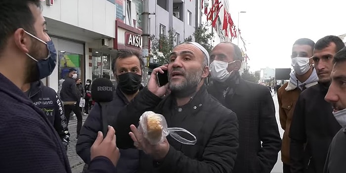 Avrupa'dan Geldiğini İddia Eden Adam: "Şuradaki Arabalara Millete Bak Fakir Olsa Evde Durur"