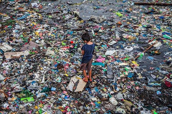 19. Filipinler'de bir plastik cehennemi: