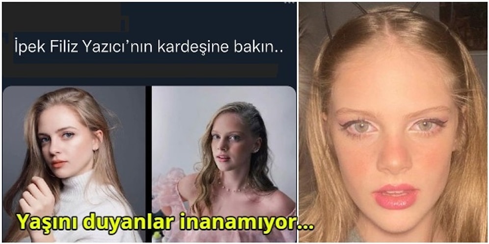 İpek Filiz Yazıcı'nın Kendisine Tıpatıp Benzeyen Kız Kardeşi Duru Yazıcı Sosyal Medyanın İlgisini Çekti