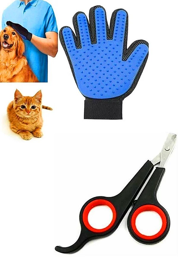 1. Hem kedi hem köpek için kullanılabilen eldiven ve makas çok detay ihtiyaçlardan.