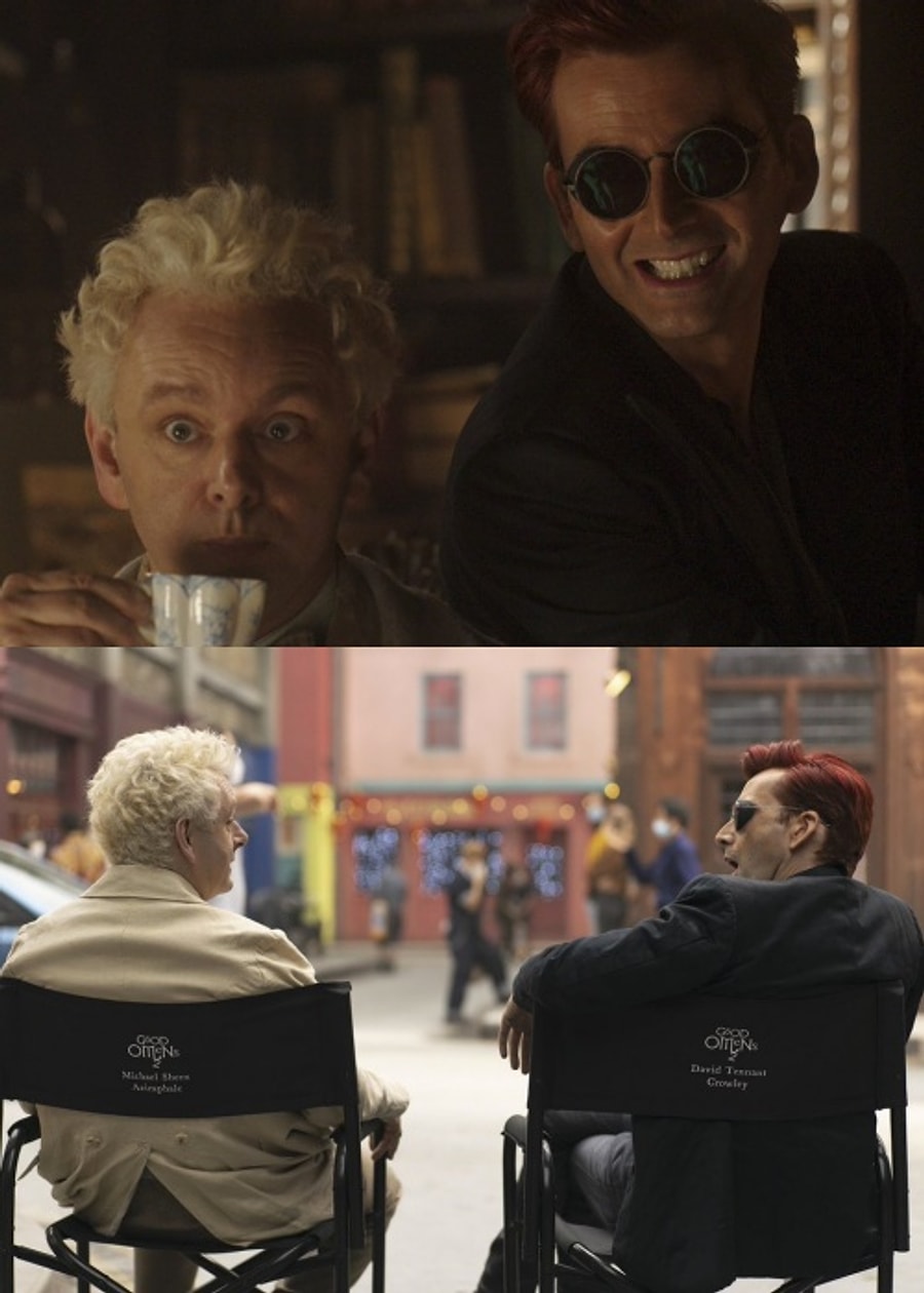 1. Good Omens’ın 2. sezonundan ilk görseller yayınlandı. 