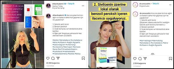 Berika Demir, Cansu Şahin'in 11 Temmuz'da Instagram'da paylaştığı videonun açıklama kısmını dahi birebir kopyalamış: 👇