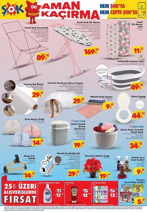 ŞOK 6 Kasım İndirimleri