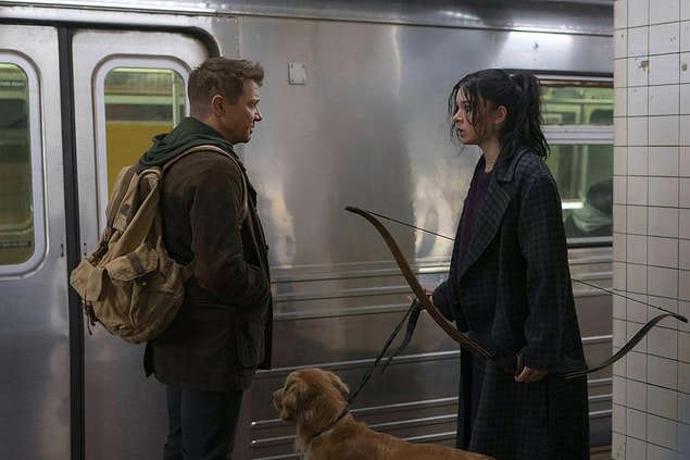 14. Hawkeye dizisinden yeni bir görsel paylaşıldı.