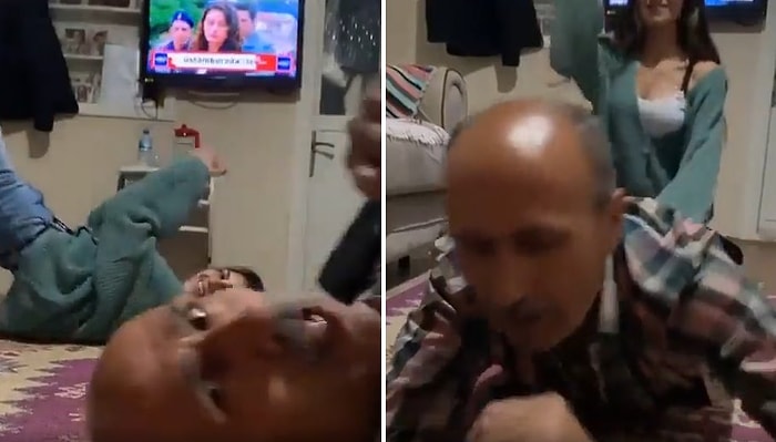 Sean Paul'un 'Temperature' Şarkısında Klip Çeken Baba-Kızın Aşırı Pozitif Anları