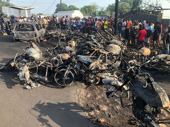 Sierra Leone'deki Tanker Patlamasında 100'e Yakın Can Kaybı