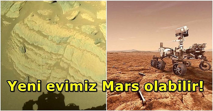 Mars'a Yaşam İzleri Aramak İçin Giden Perseverance Aracı Sonunda Su İzleri Buldu