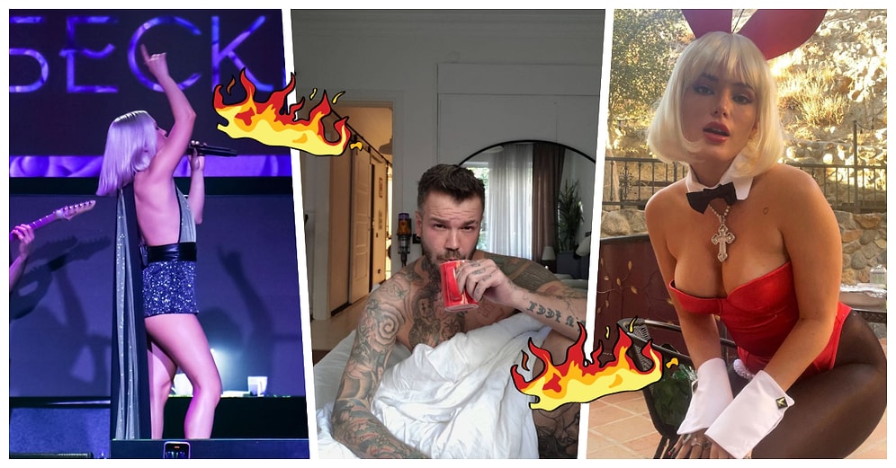 Hafta Boyunca Yaptıkları Sıcak Paylaşımlarla Ülke Genelinde Havaların Isınmasına Sebep Olan Ünlüler 🔥