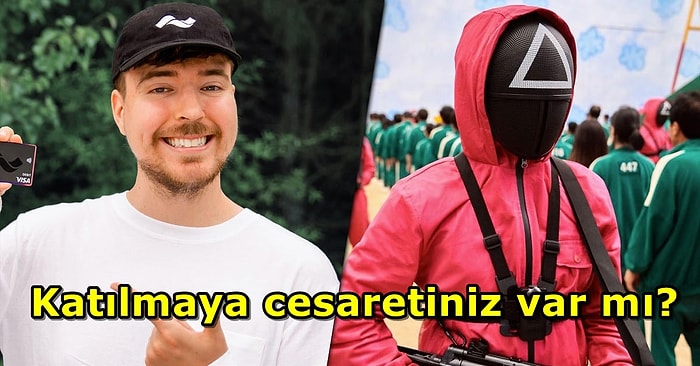 Diziydi Gerçek Oldu! YouTuber MrBeast, Squid Game Dizisini Gerçeğe Dönüştürüyor