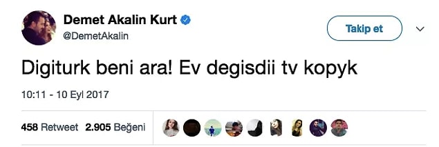Ve kurumsal işlerini de genellikle sosyal medya üzerinden çözmeyi sever.