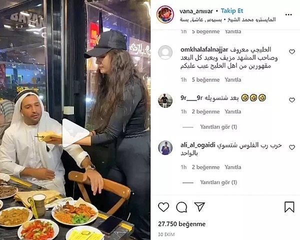 1. Bir kadının Arap müşteriye elleriyle yemek yedirip ayran içirmesi sosyal medyada büyük tepkilere neden oldu.