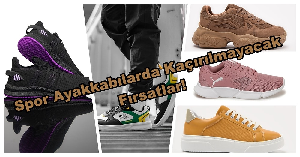 Cep Yakan Fiyatlarıyla Bizi Hüsrana Uğratan Spor Ayakkabılardan 21 Süper İndirimli Model