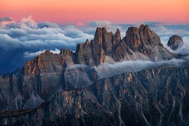 4. İtalya Dolomit Dağları: