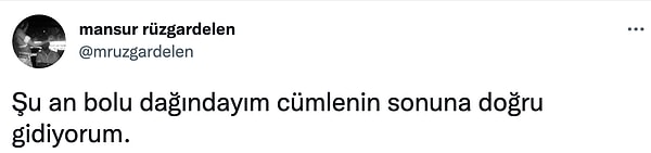 2. Ve bu cümle karşısında yorulanlarla...