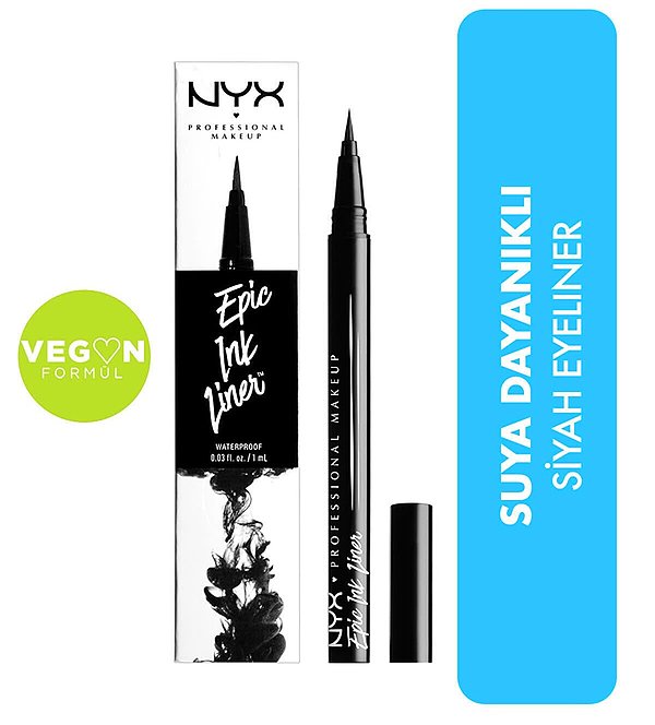 4. Bu eyeliner ile çekici bakışlara sahip olacaksınız.