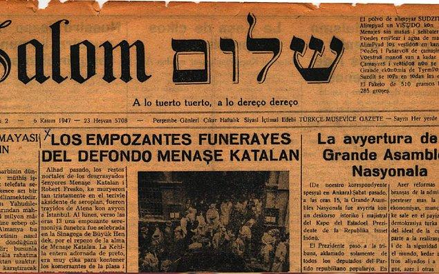 Dizide de sık sık duyduğumuz Ladino dili aslında Sefarad Yahudilerinin unutulmaya yüz tutmuş dili.