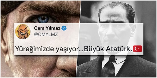 Saygı, Özlem ve Minnetle Anıyoruz! Ünlü İsimlerin 10 Kasım Paylaşımları