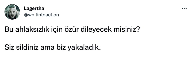 Tweet silindi ama ekran görüntüleri paylaşıldı.