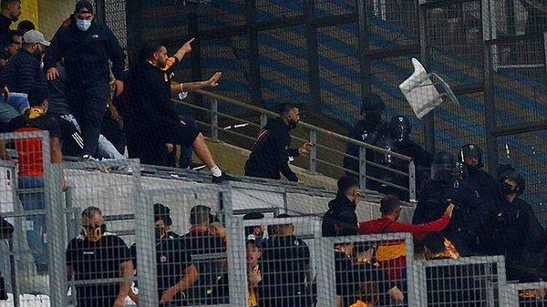 Yaşanan olayların ardından UEFA, sarı-kırmızılı kulübe 2 deplasman maçı için seyirci yasağı cezası verdi.
