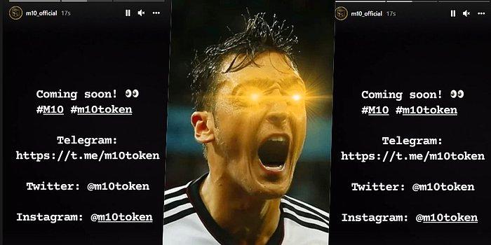 Fenerbahçe'nin Dünyaca Ünlü Yıldızı Mesut Özil Kendi Çıkaracağı Kripto Parasının Adını Duyurdu: M10 Token