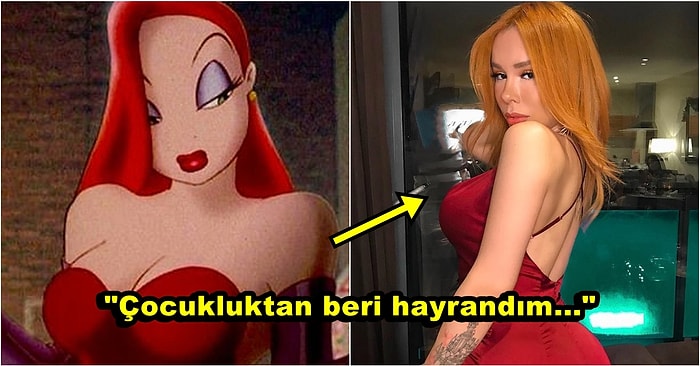 Ünlü Çizgi Film Karakteri Jessica Rabbit'e Benzemek İçin Tüm Servetini Estetiğe Yatıran Model