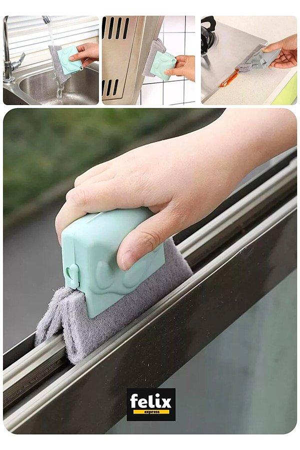 5. Bezlerin rahatça giremediği ocak/evye/pencere kenarlarının temizliği için özel efor sarf etmek gerekebiliyor.