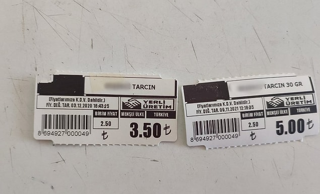 Tarçın'ın fiyatına bakın...