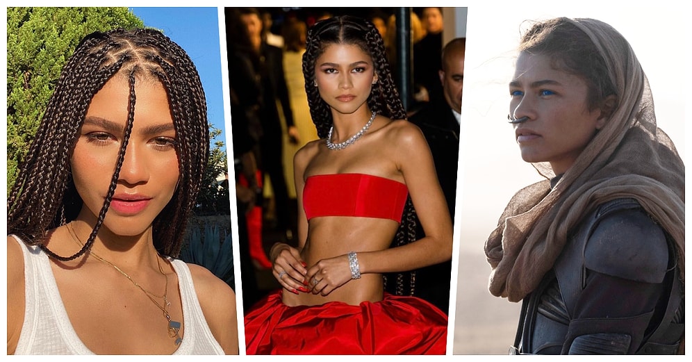 'Dune' Filminin Yıldızı Zendaya, Katıldığı Ödül Töreninde Giydiği Kırmızı Elbisesiyle Olay Yarattı!