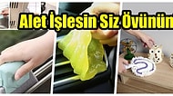 Sindirella'nın Peri Annesi Gibi Bir Değnek Hareketi Kolaylığında Tozu Kiri Kaybeden Pratik Temizlik Gereçleri