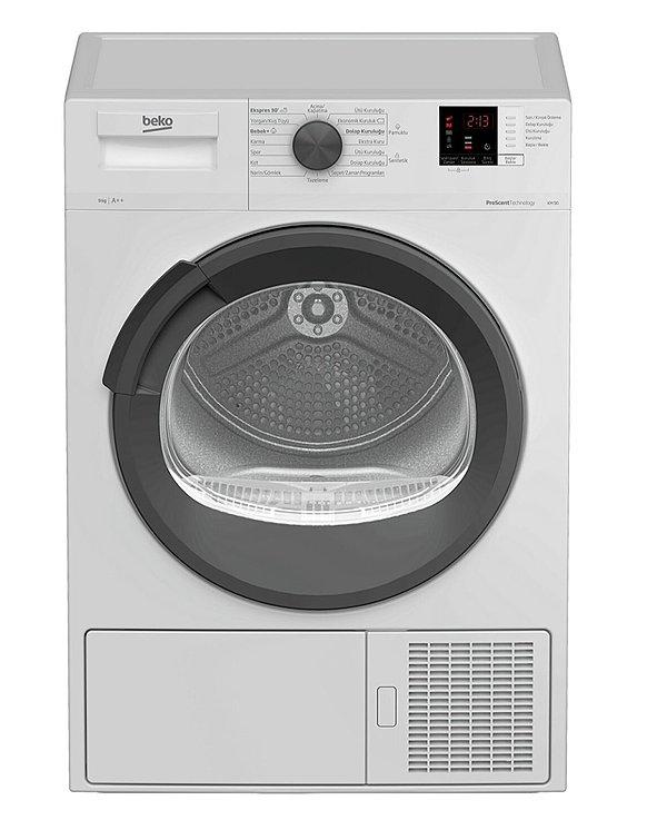 2. Beko, KM 90 çamaşır kurutma makinesi.