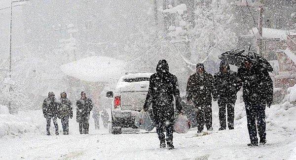 Meteoroloji'den Doğu Anadolu'ya Kar Uyarısı!