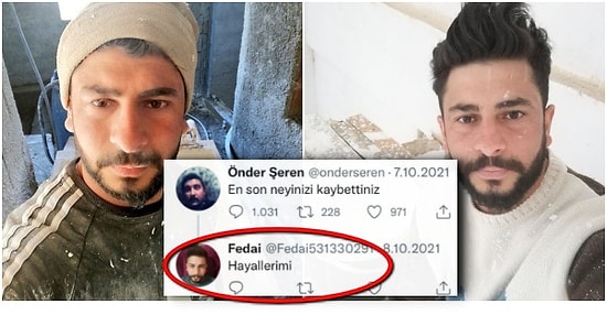 Atanamadığı İçin İnşaatta Çalışırken Elektrik Akımına Kapılan Fedai Öğretmen'in Kahreden Paylaşımları