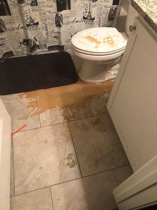 10. "Kocam banyoya kahve ile girip dökmüş."