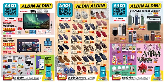 18 Kasım 2021 A101 Aldın Aldın Kataloğu