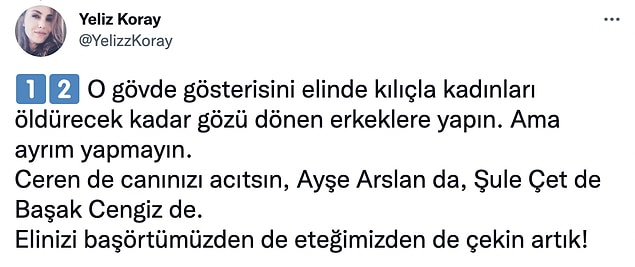 Ve son olarak;