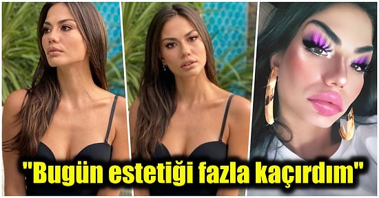 Demet Özdemir'in 'Bugün Estetiği Fazla Kaçırdım' Diyerek Yaptığı Paylaşım Görenleri Epey Güldürdü!