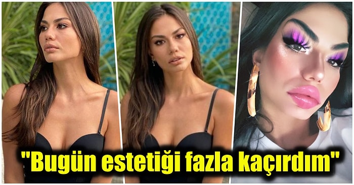 Demet Özdemir'in 'Bugün Estetiği Fazla Kaçırdım' Diyerek Yaptığı Paylaşım Görenleri Epey Güldürdü!