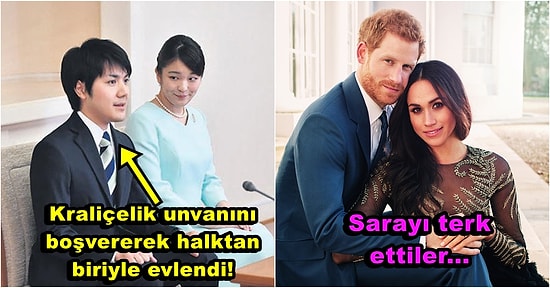 Aşkları Uğruna Unvanlarını Önemsemeyerek Bir Kenara Atan Kraliyet Aile Üyeleri