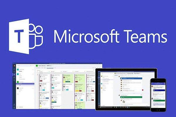 Microsoft Teams 100.000 kullanıcıyı birbirine bağlıyor.