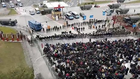 Kriz Büyüyor! Göçmenler Polonya Sınır Kapısına Dayandı