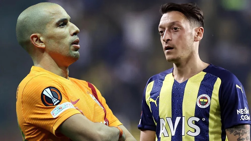 Galatasaraylı Feghouli’den Fenerli Mesut Özil'e Olay Yaratan Sözler! Derbi Öncesi Tartışma...