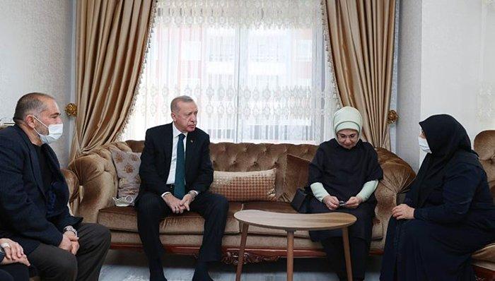 Cumhurbaşkanı Erdoğan'dan Başak Cengiz'in Ailesine Ziyaret