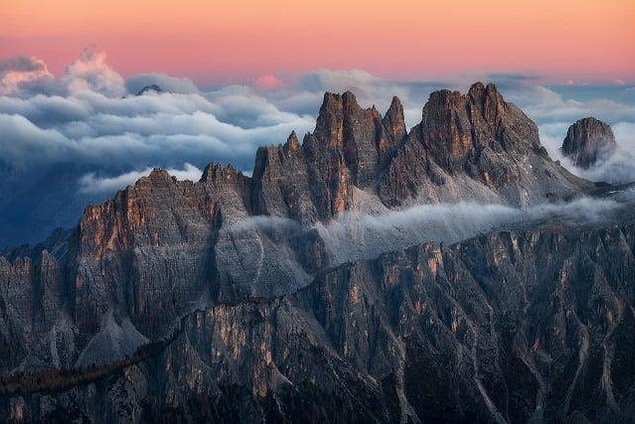 4. Italy Dolomite Mountains: