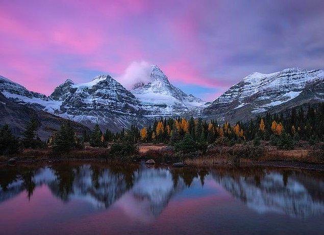 5. A magnificent morning on Mount Assiniboine...