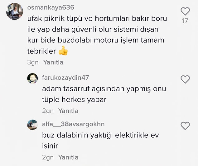Gelen yorumlar ise şöyle 👇