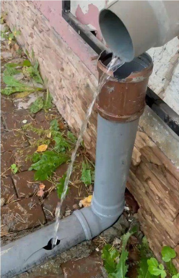 12. Водосток починен